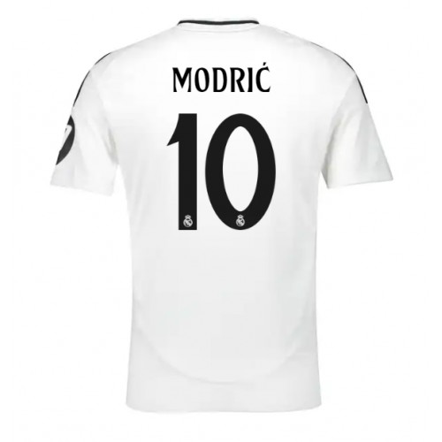 Fotbalové Dres Real Madrid Luka Modric #10 Domácí 2024-25 Krátký Rukáv